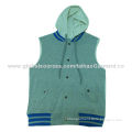 New style men's hoodie without sleeved